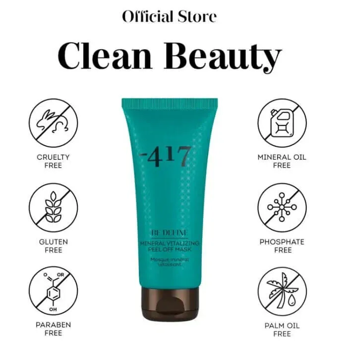 -417 Dead Sea Mineral Exfoliating Vitalizing Peel-Off Face Mask 75ml/2.5 fl.oz