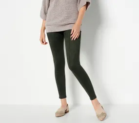 "As Is" Spanx Faux Suede Leggings