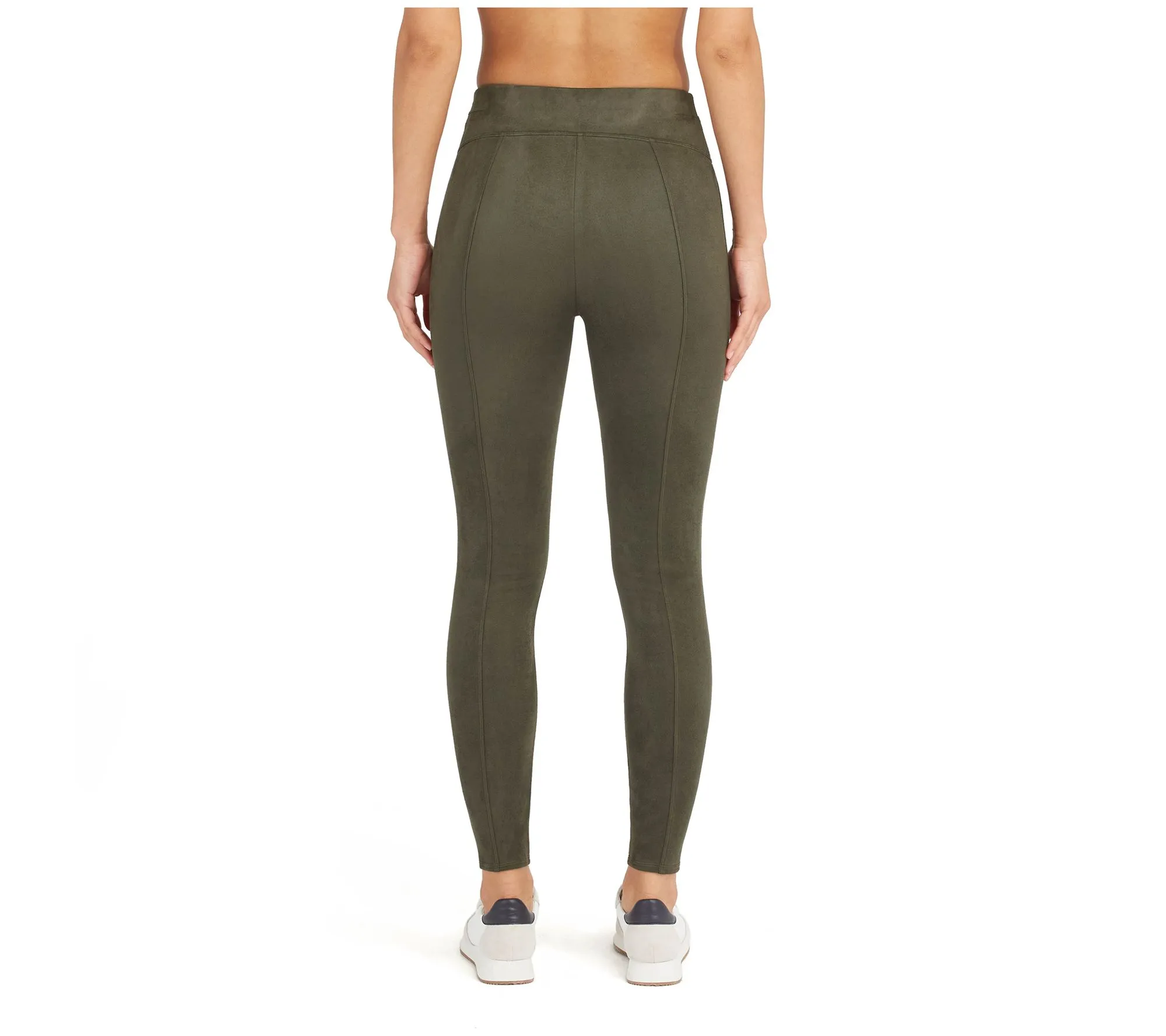 "As Is" Spanx Faux Suede Leggings