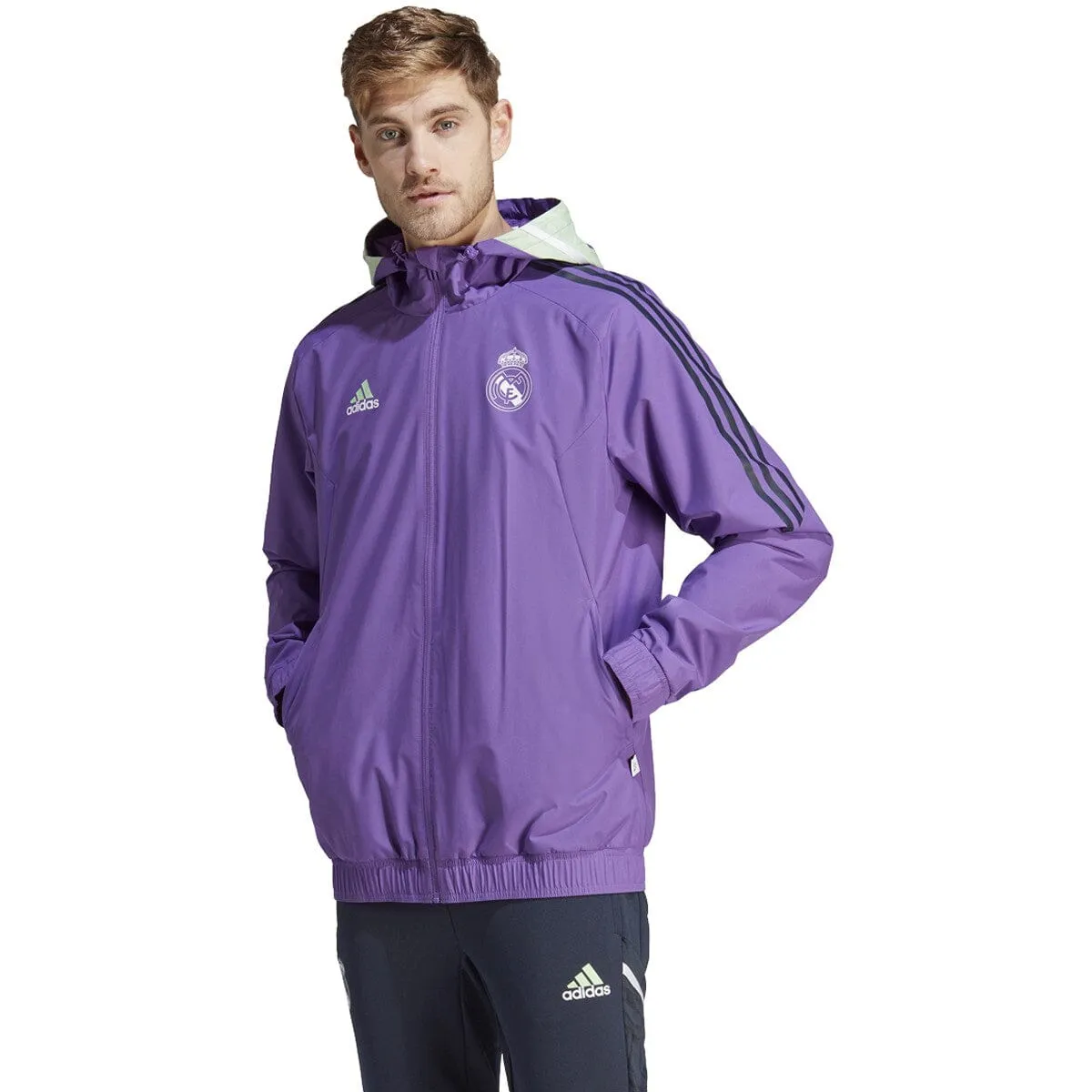 adidas Men's Real Madrid 22/23 Training All Weather J | HT8796