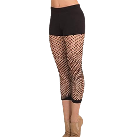 Adult TotalStretch Crop Fishnet Tights