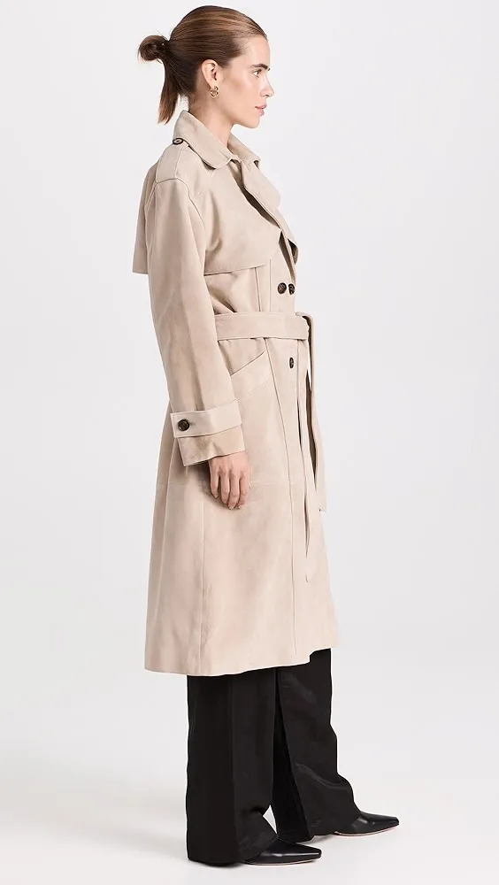 ANINE BING   Finley Trench Coat 