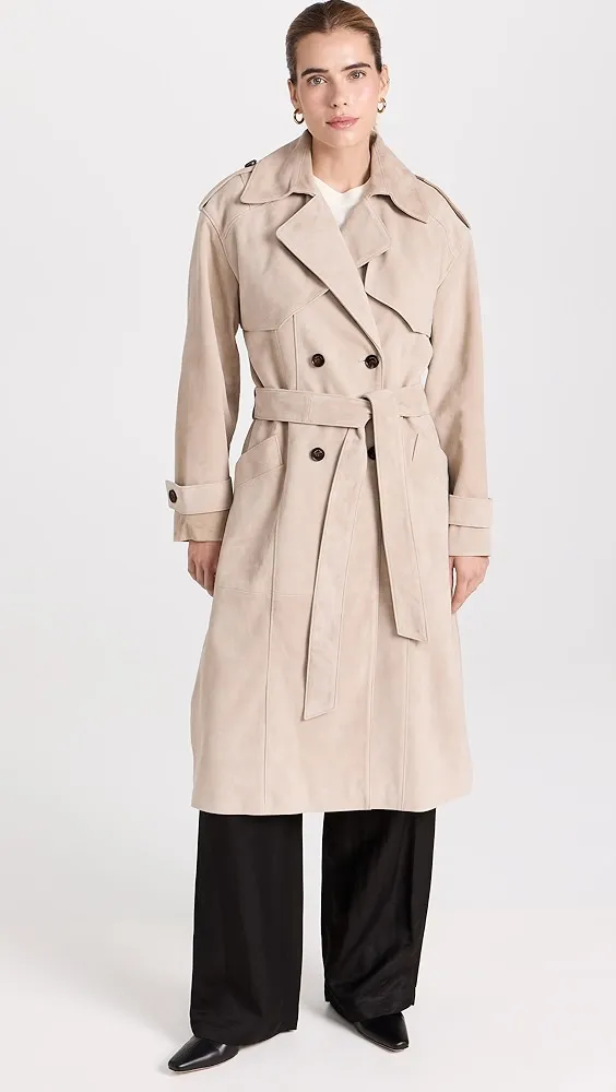 ANINE BING   Finley Trench Coat 