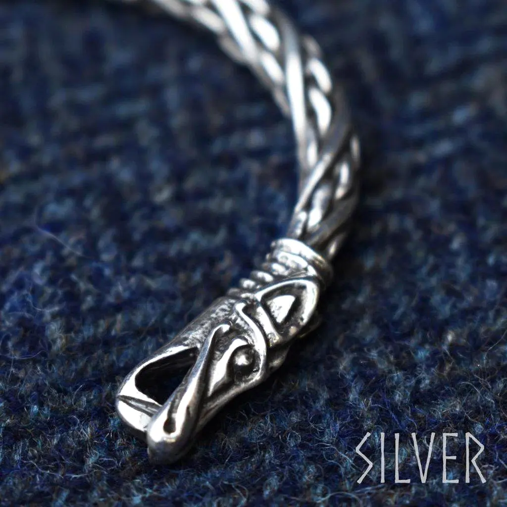 Asgard Small Dragon Bracelet – Pewter or Silver