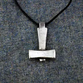 Asgard Uppsala Hammer Pendant – Pewter or Silver