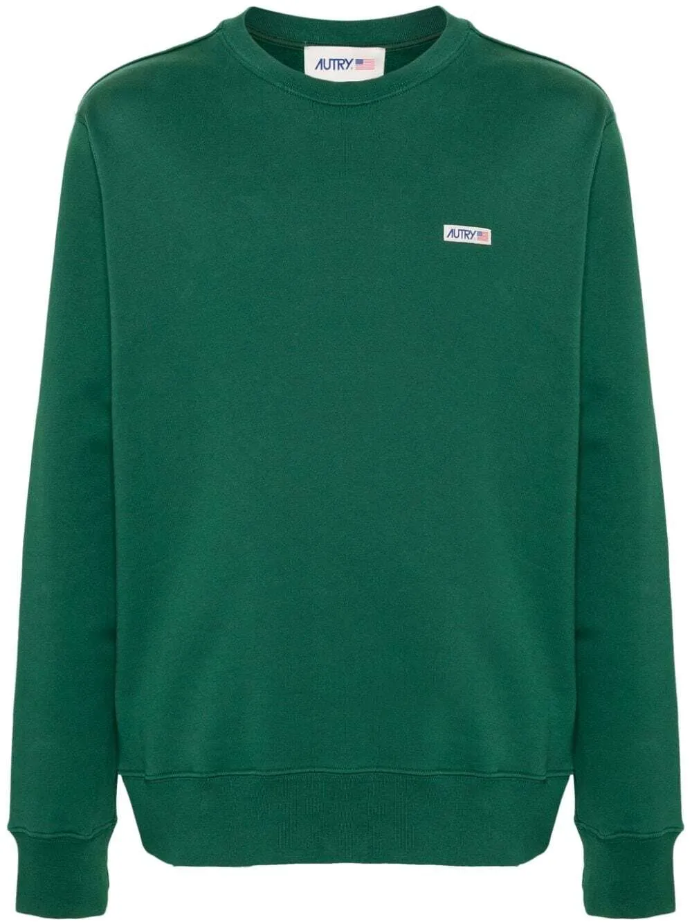 Autry logo-patch sweatshirt - Green