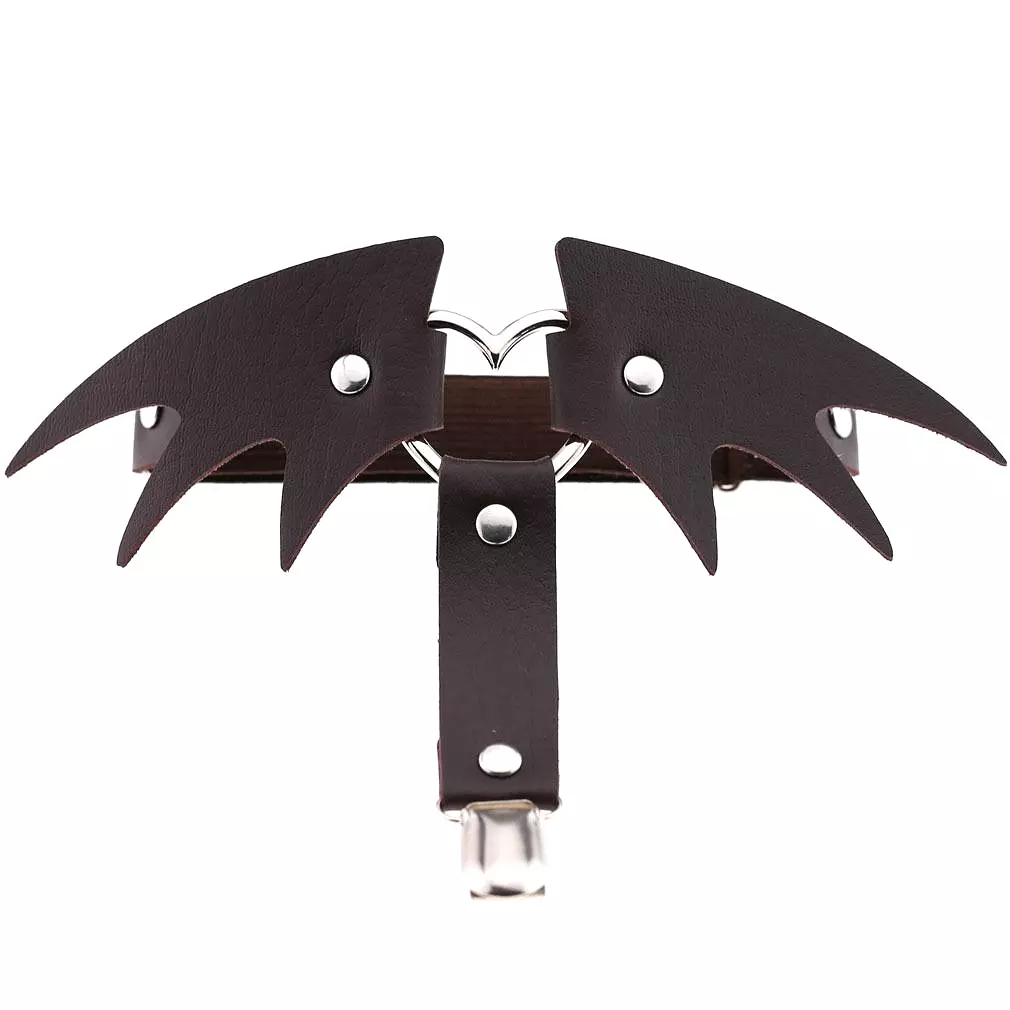 Bat Wing Heart Leg Garter SD01296