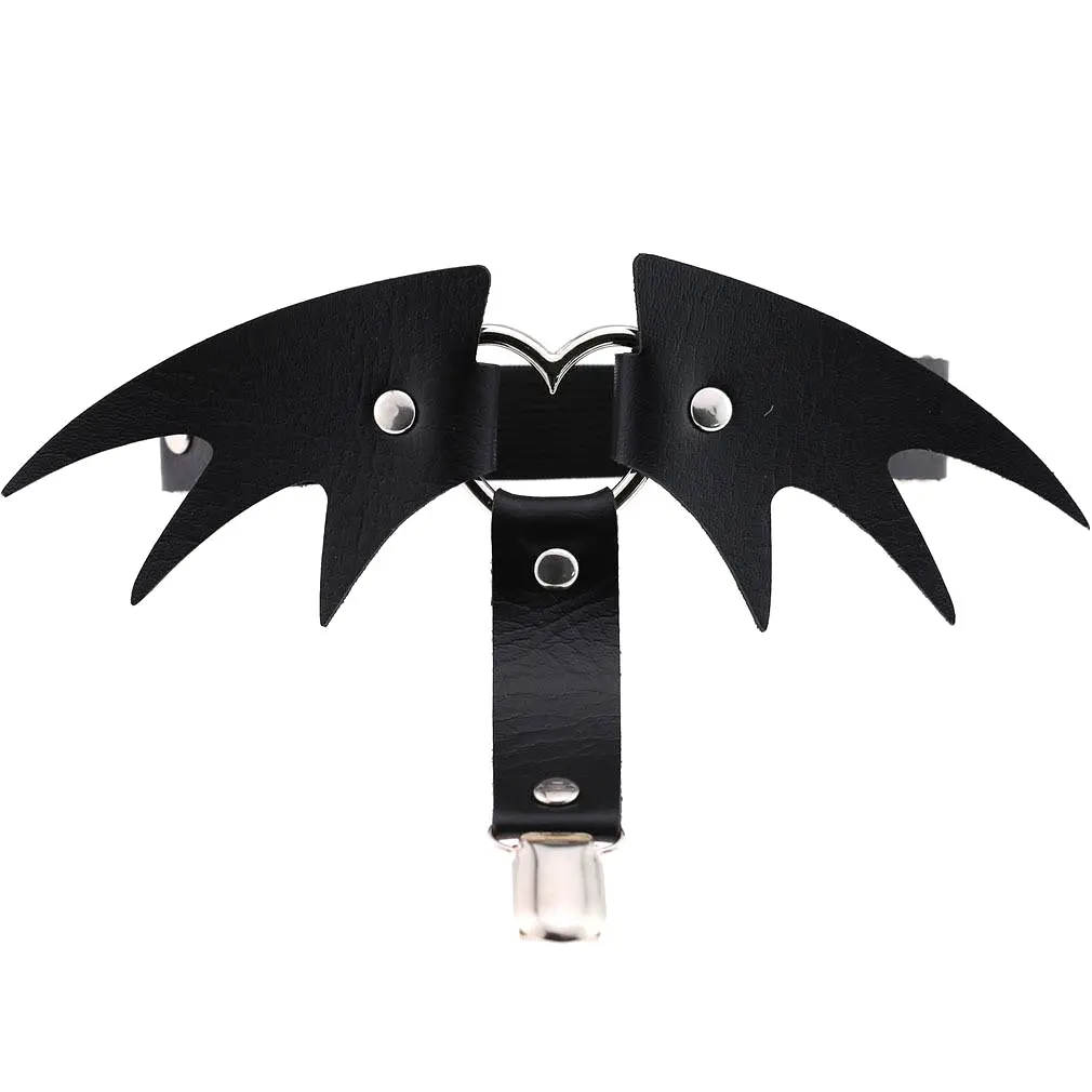 Bat Wing Heart Leg Garter SD01296