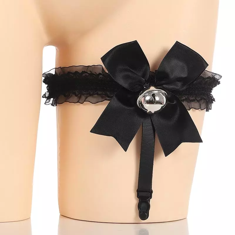 Bell Bow Lace Leg Band Garter SD00984