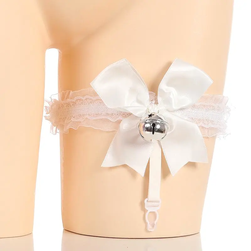 Bell Bow Lace Leg Band Garter SD00984