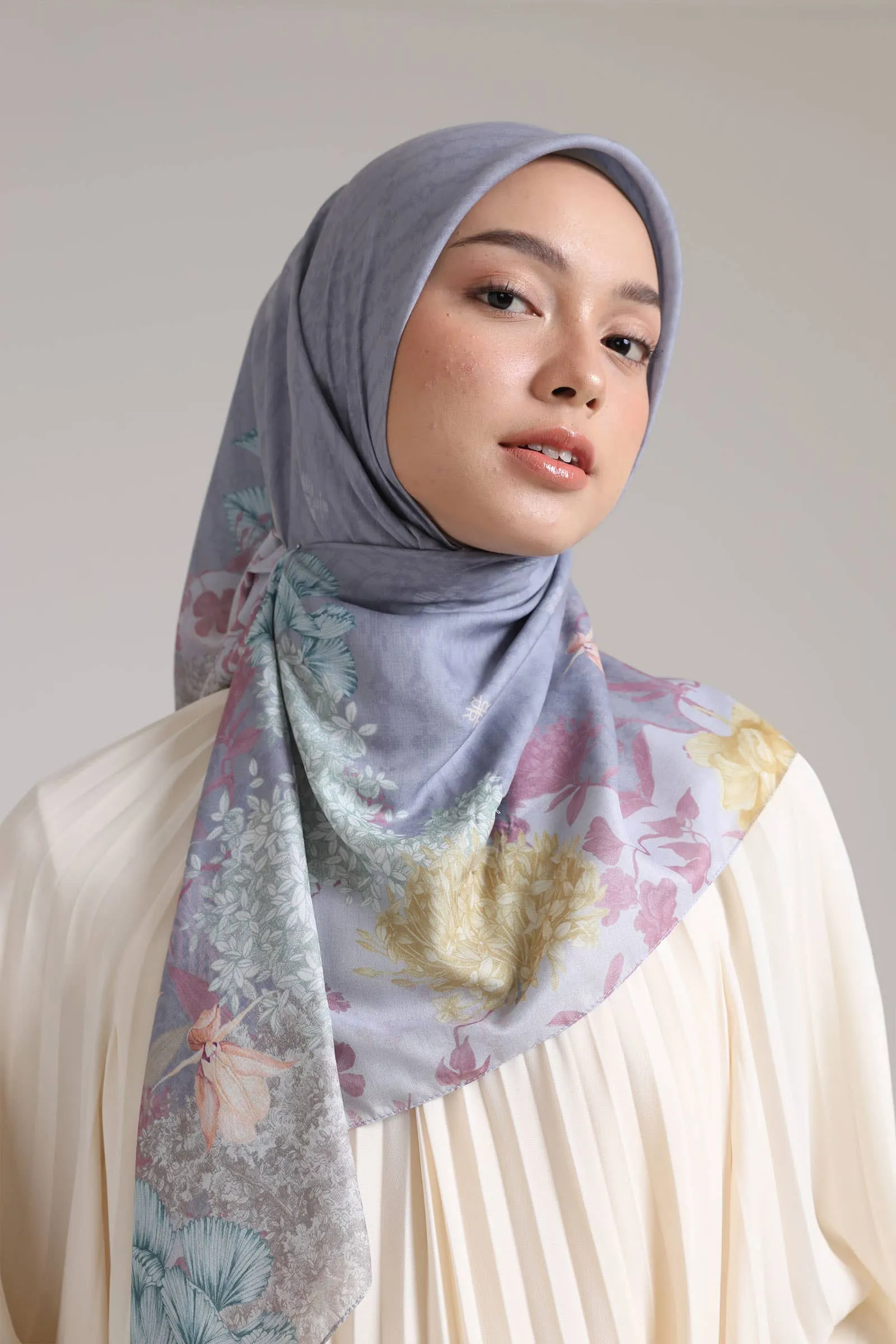 Blue Lavender Masraya Scarf