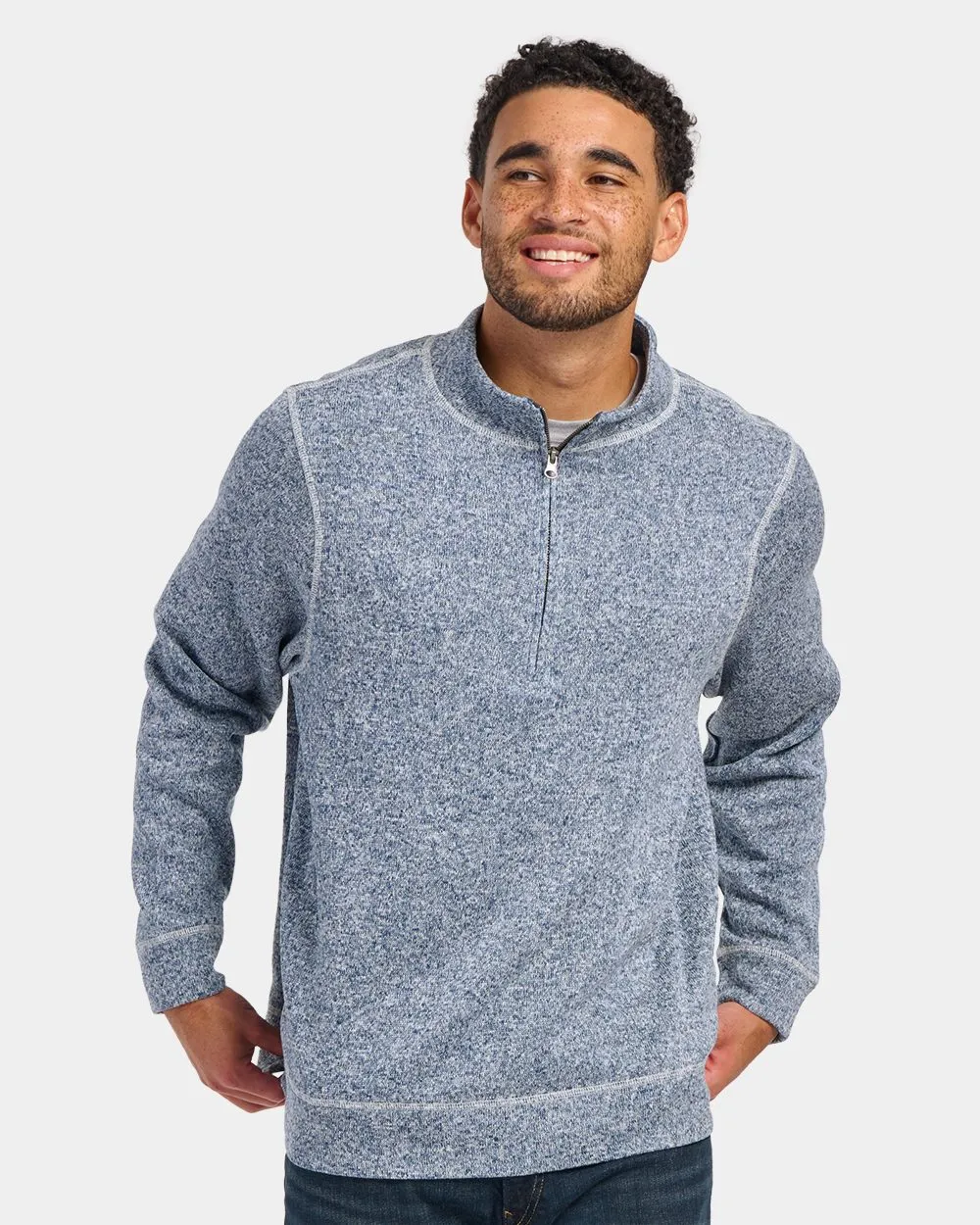 Boxercraft BM5207 Alpine Quater-Zip Pullover SKU: BM5207