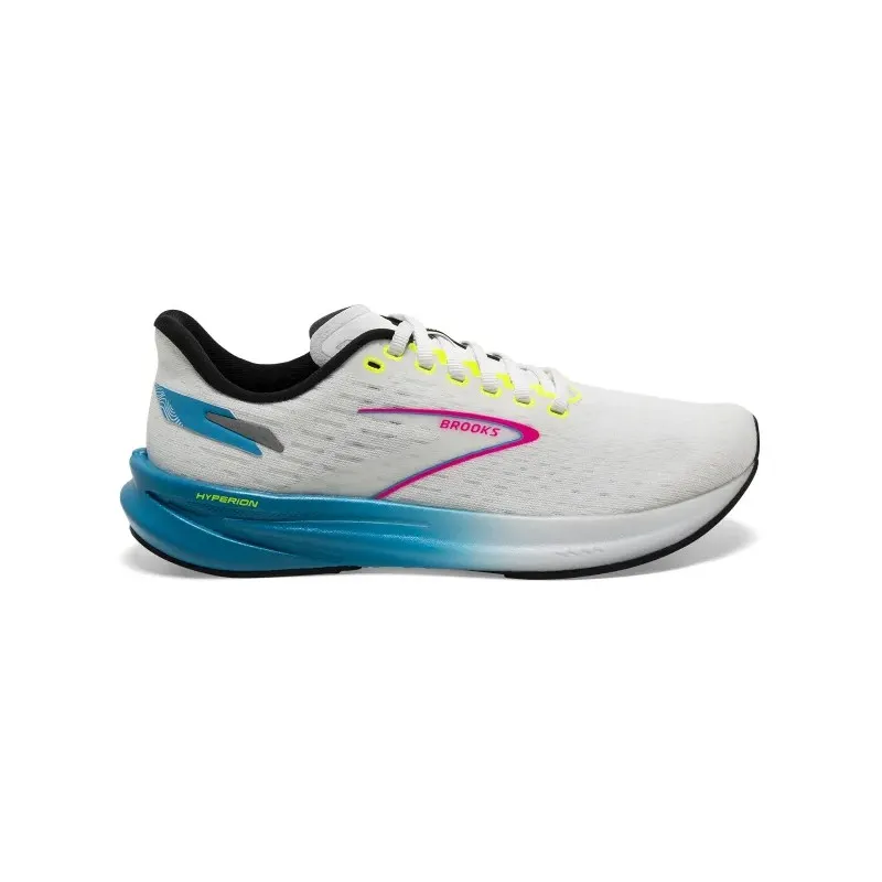 BROOKS HYPERION WHITE/BLUE/PINK FOR WOMEN'S