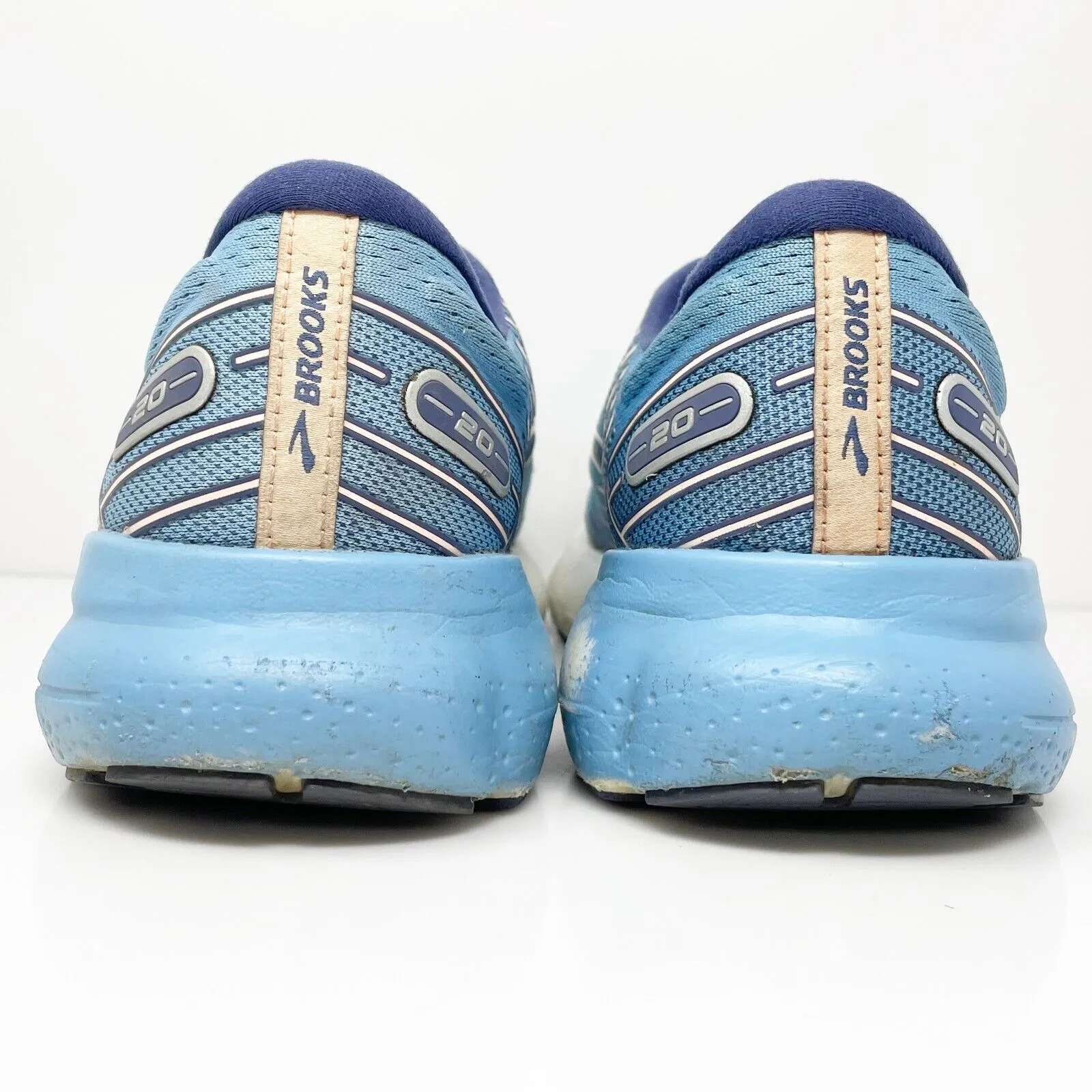 Brooks Womens Glycerin 20 1203691B478 Blue Running Shoes Sneakers Size 9.5 B