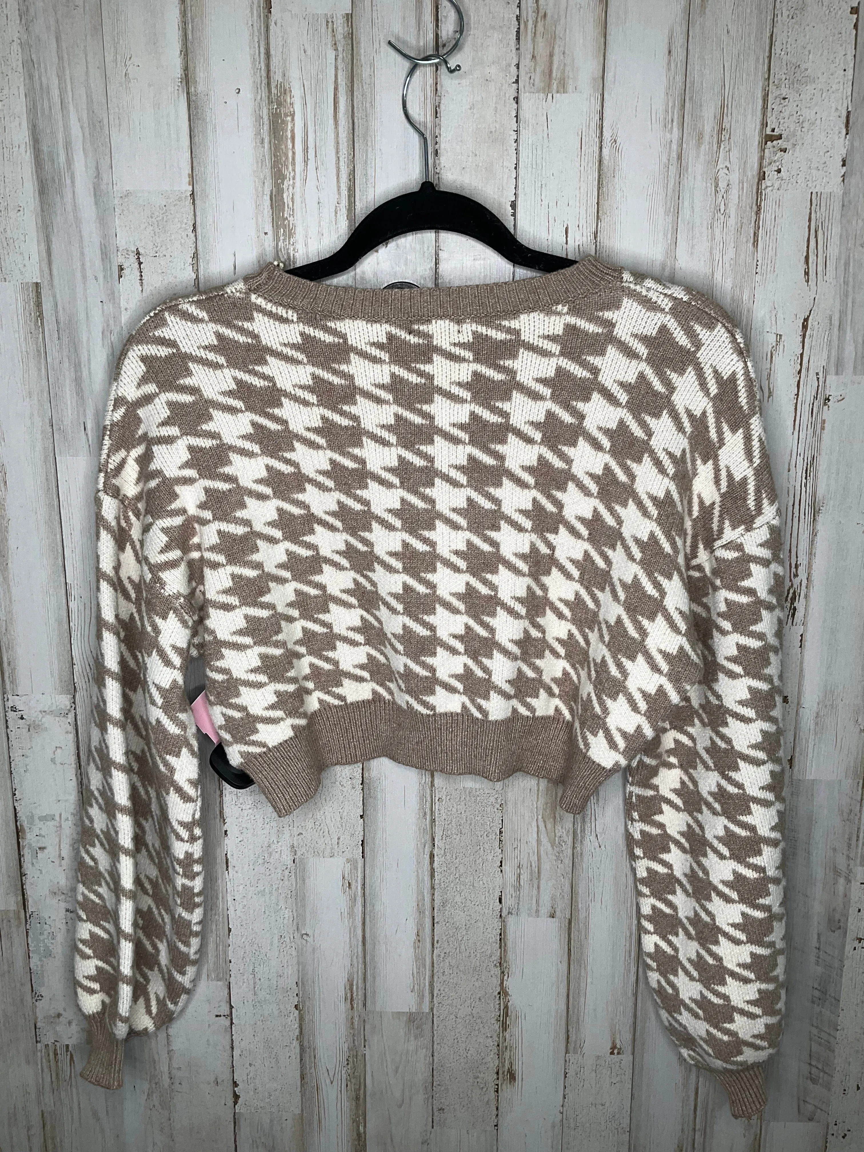 Brown & Cream Sweater Debut, Size M