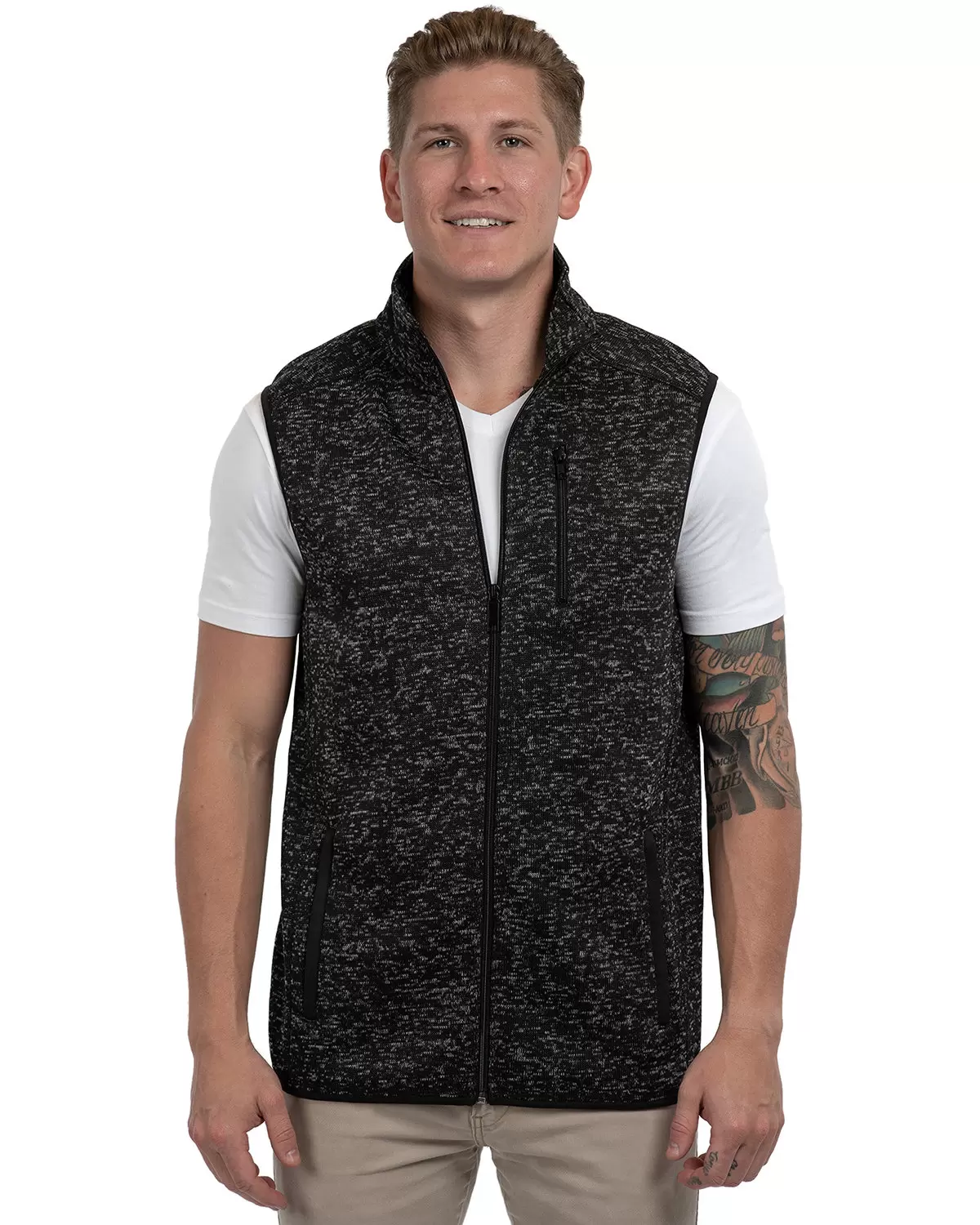 Burnside Clothing 3910 Sweater Knit Vest SKU: 3910