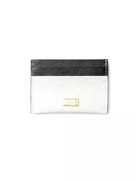 Card Holder - White Phyton Leather