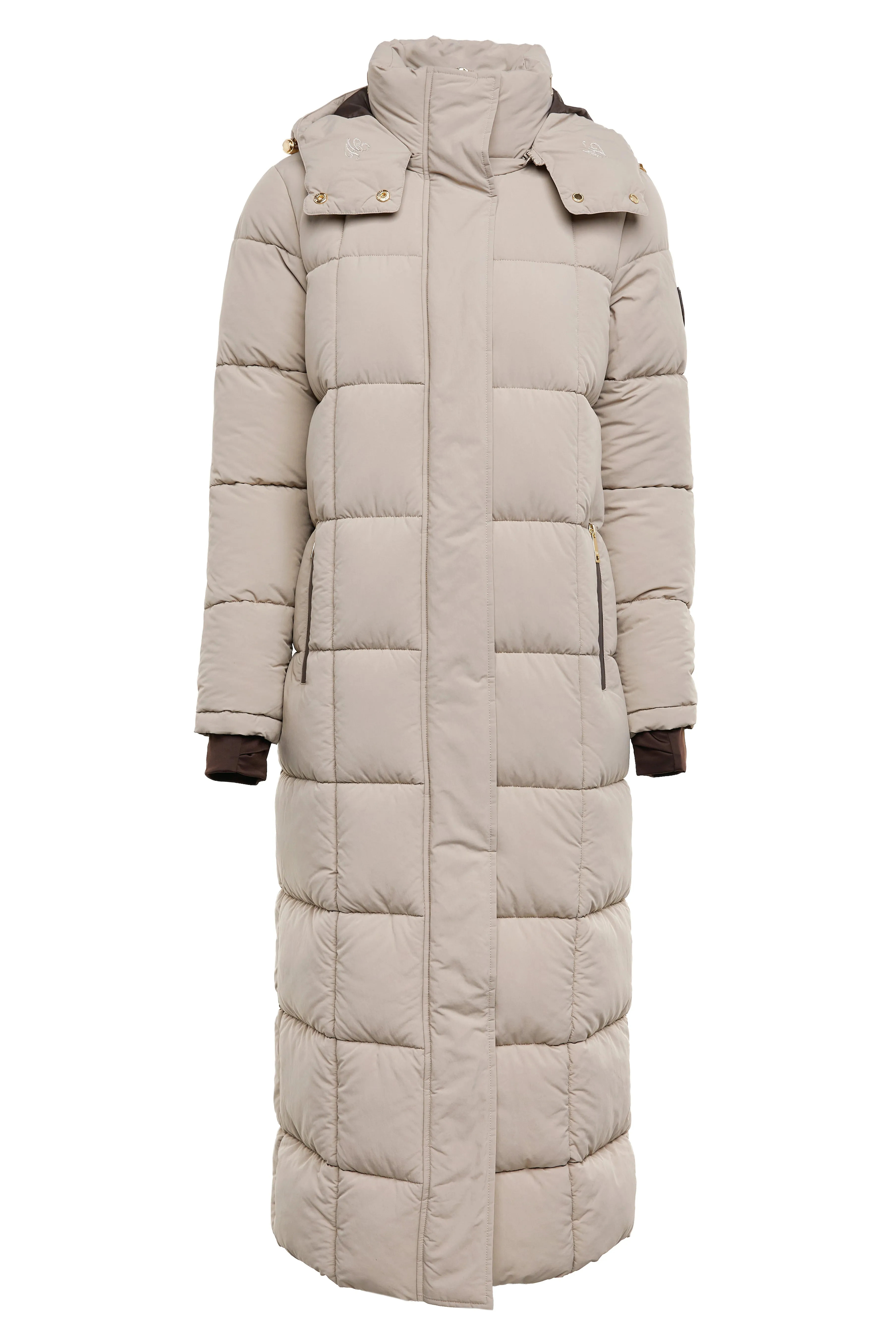 Carrington Longline Coat (Stone)