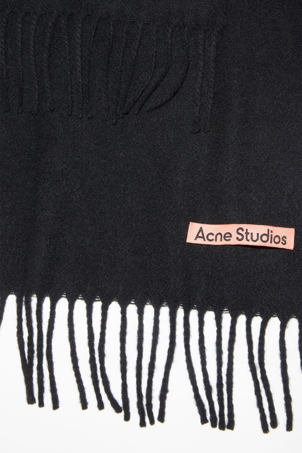 Cashmere Narrow Scarf Black