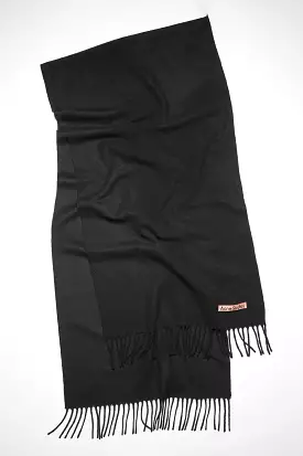 Cashmere Narrow Scarf Black