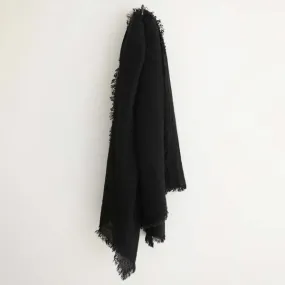 Cashmere Scarf - Black