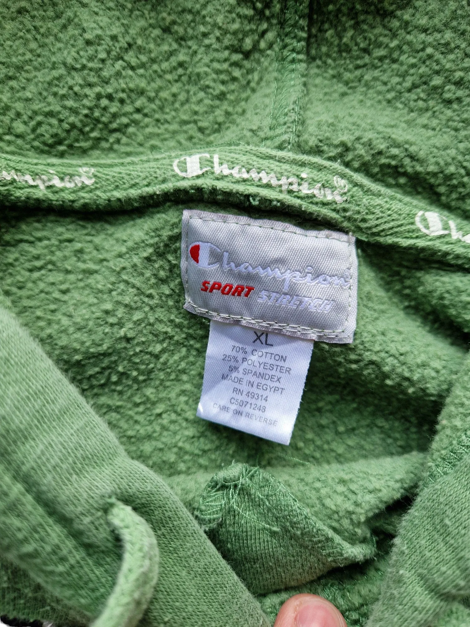 Champion University of Dominion Hoodie - Size Medium