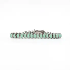 Chrysoprase Small Worm Bracelet