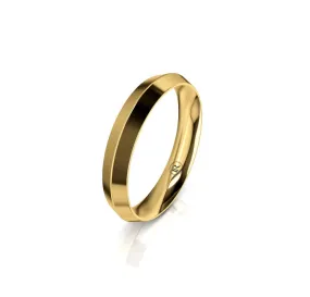 Classic Yellow Gold Men's Ring AK