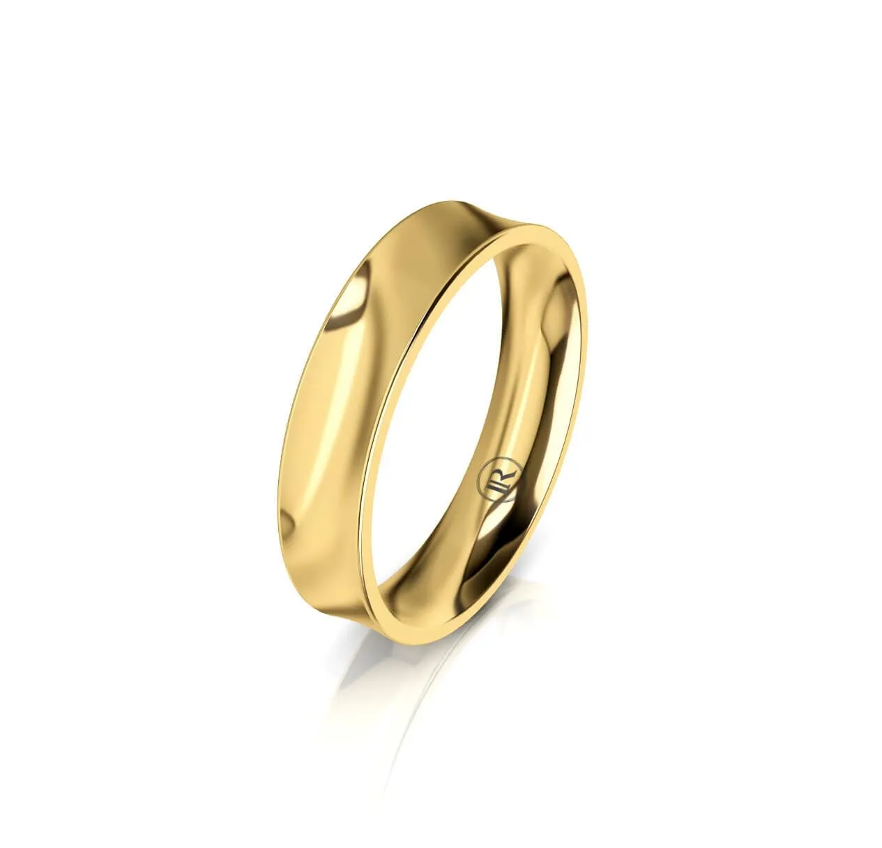 Classic Yellow Gold Men's Ring EA