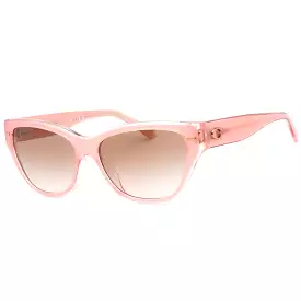 Coach 0HC8370F Sunglasses Milky Pink/Transparent Pink / Brown Gradient Women's