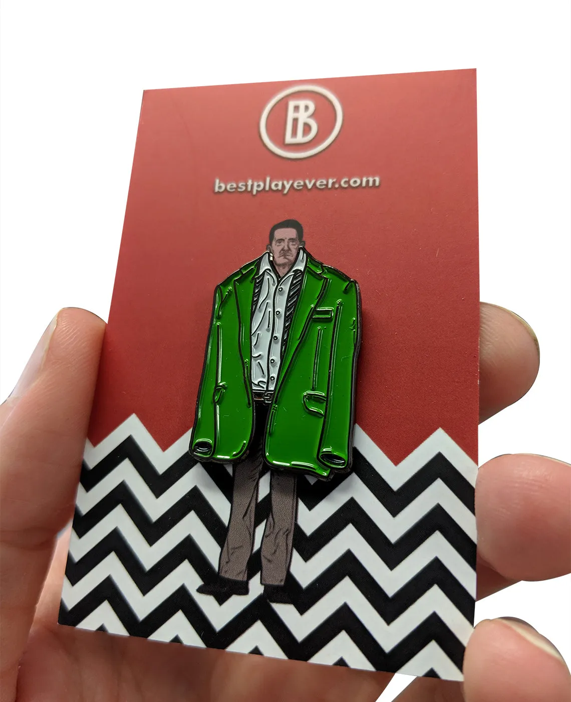 Dougie Jones Jacket Enamel Pin!