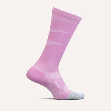 Feetures Graduated Compression Light Cushion Knee High Socks - Push Thru Pink