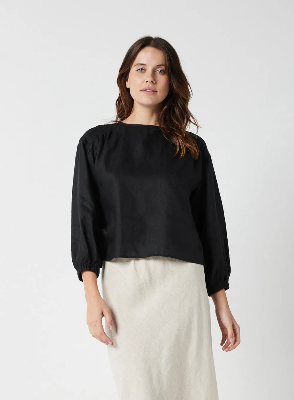 Freya Blouse-Black