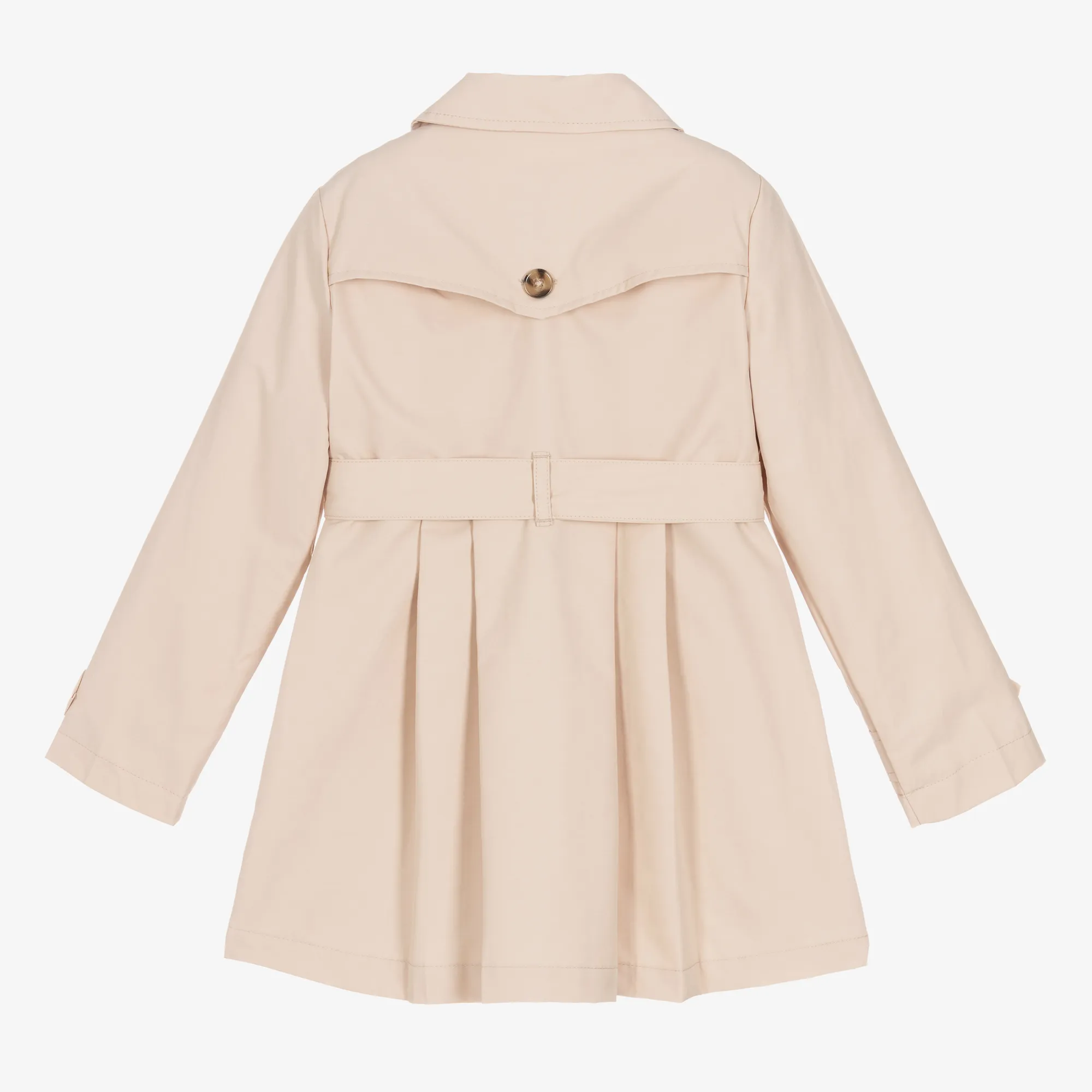 Girls Beige Trench Coat