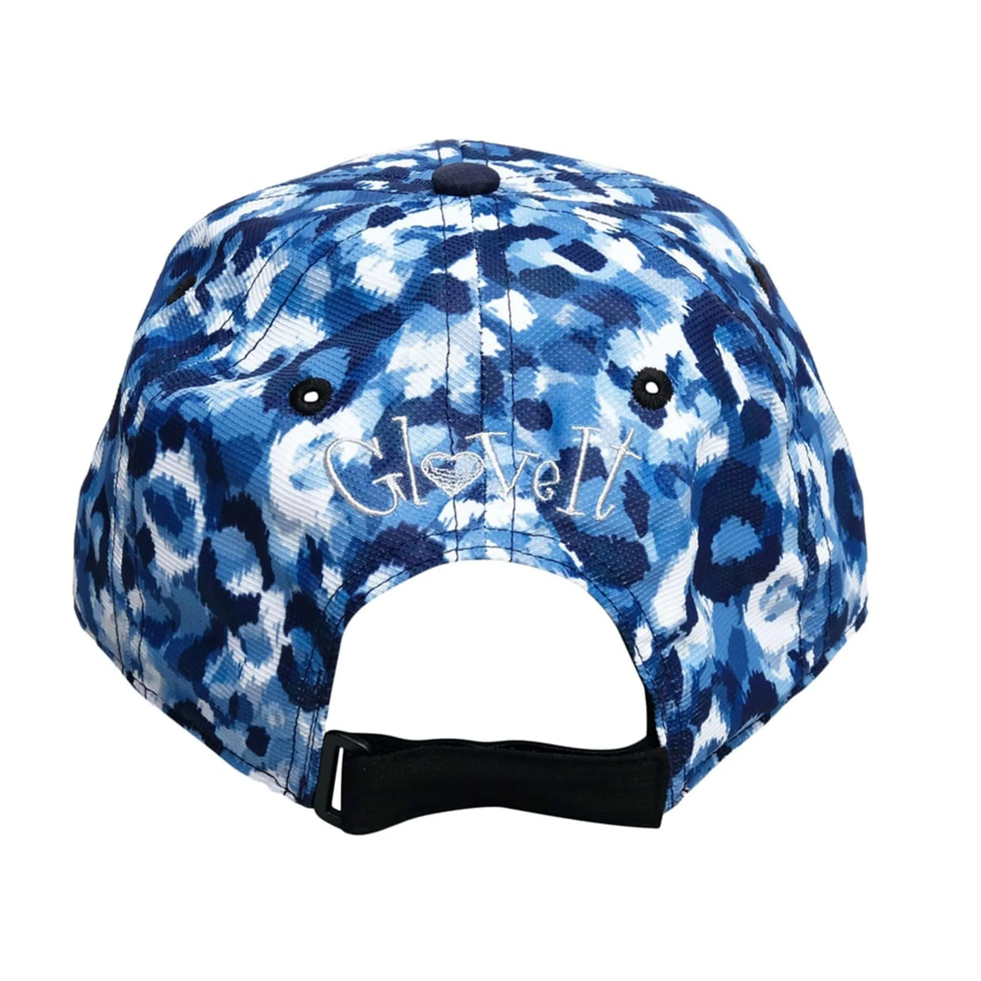 Glove It Blue Leopard Ladies Golf Cap