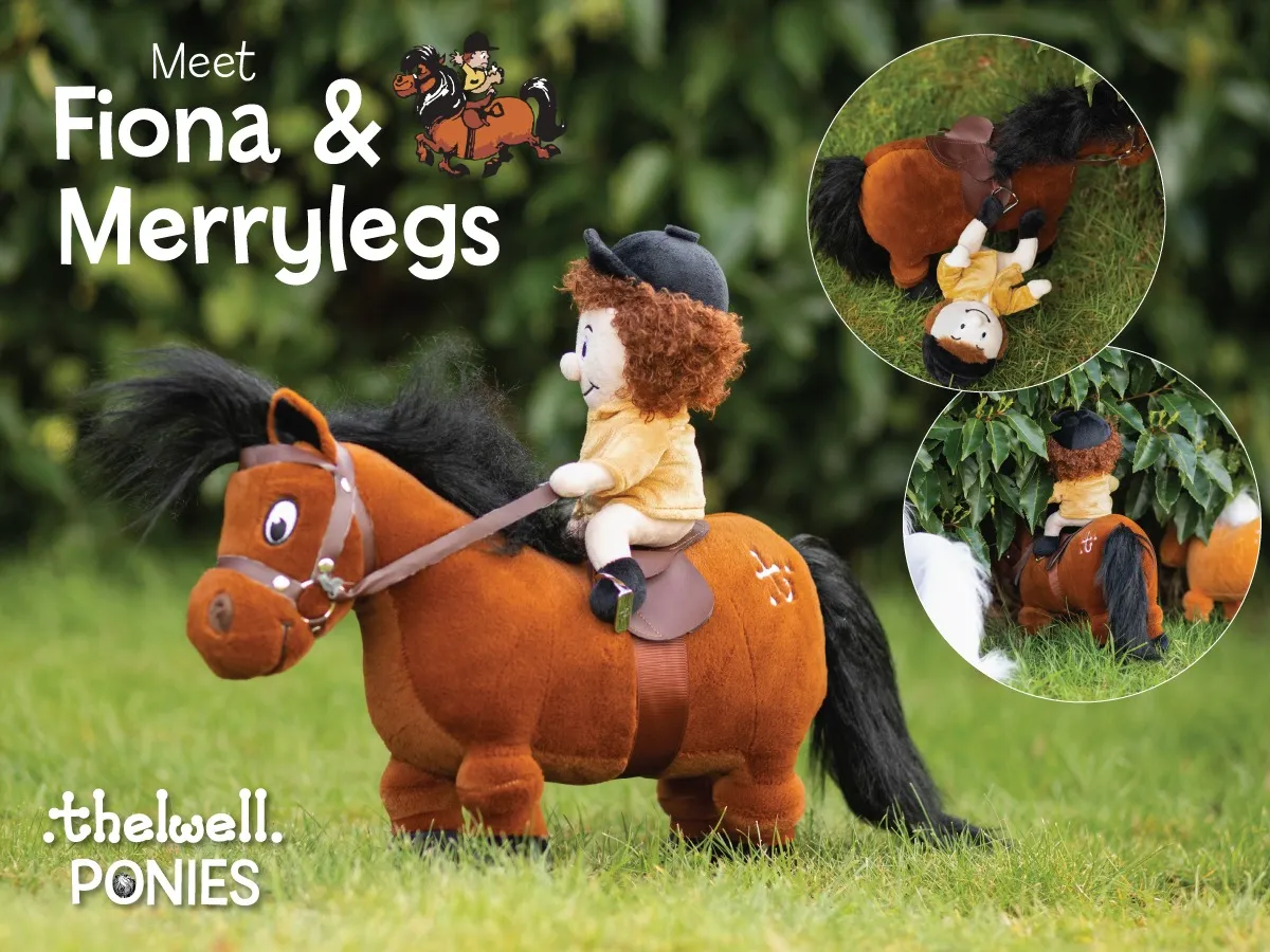 Hy Equestrian Thelwell Ponies - Fiona & Merrylegs