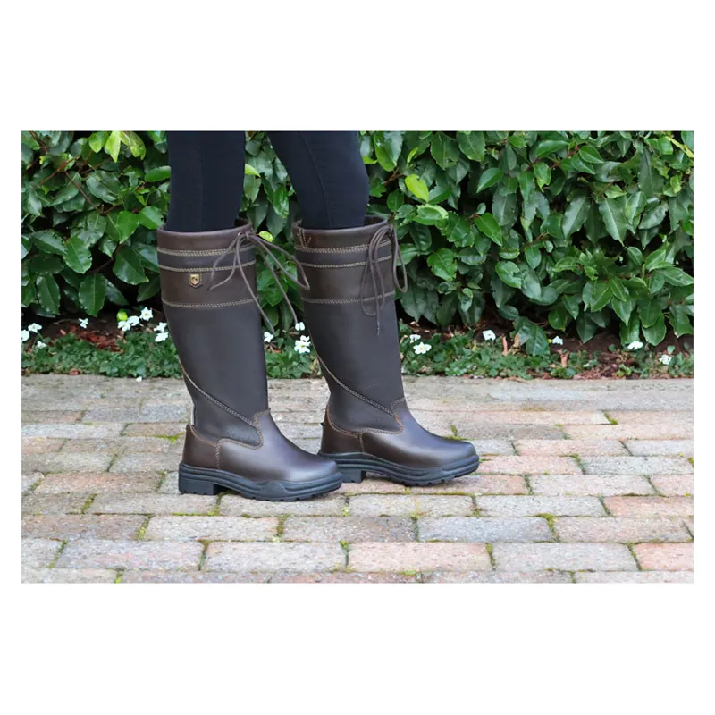 Hy Equestrian Tideswell Country Boot in Brown - WEB EXCLUSIVE