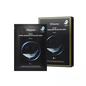 JMsolution Active Shark Squalane Balancing Masks 10 Sheets Face Skincare