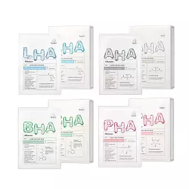 JMsolution Layer Care Masks AHA BHA PHA LHA Facial Skincare Sheets