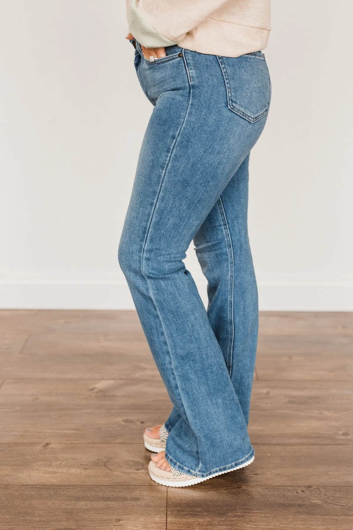 Just USA Skinny Flare Jeans- Phoebe Wash