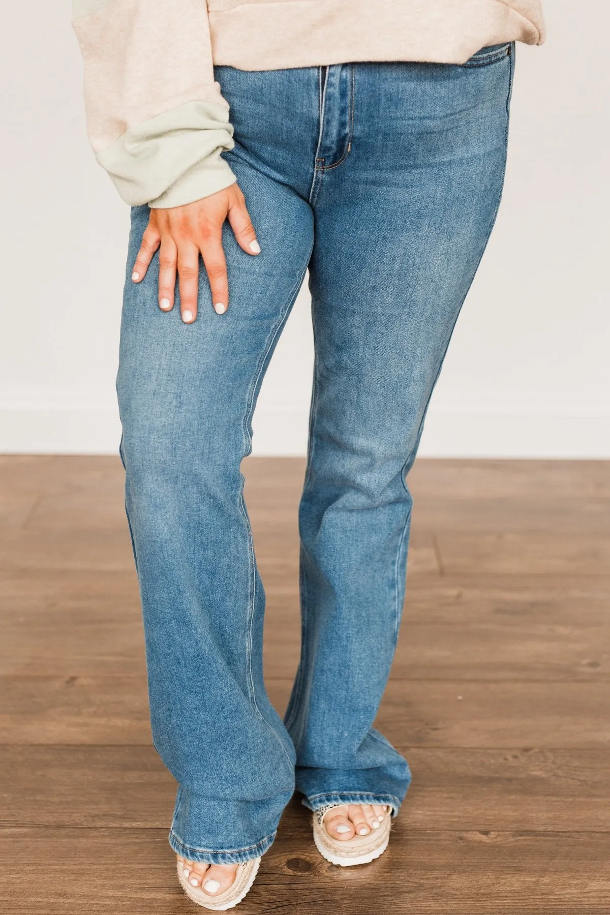 Just USA Skinny Flare Jeans- Phoebe Wash