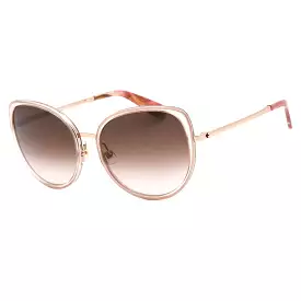 Kate Spade JENSEN/G/S Sunglasses PINK/BROWN SF Women's