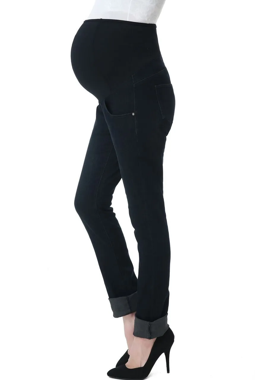 Kimi + Kai Maternity Frankie Straight Leg Denim Jeans