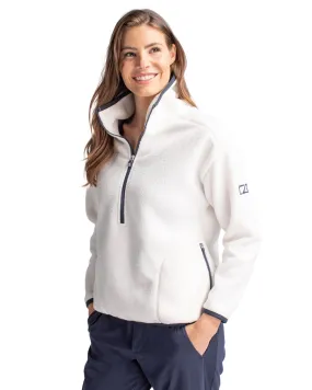 Ladies Cascade Eco Sherpa Half Zip Jacket