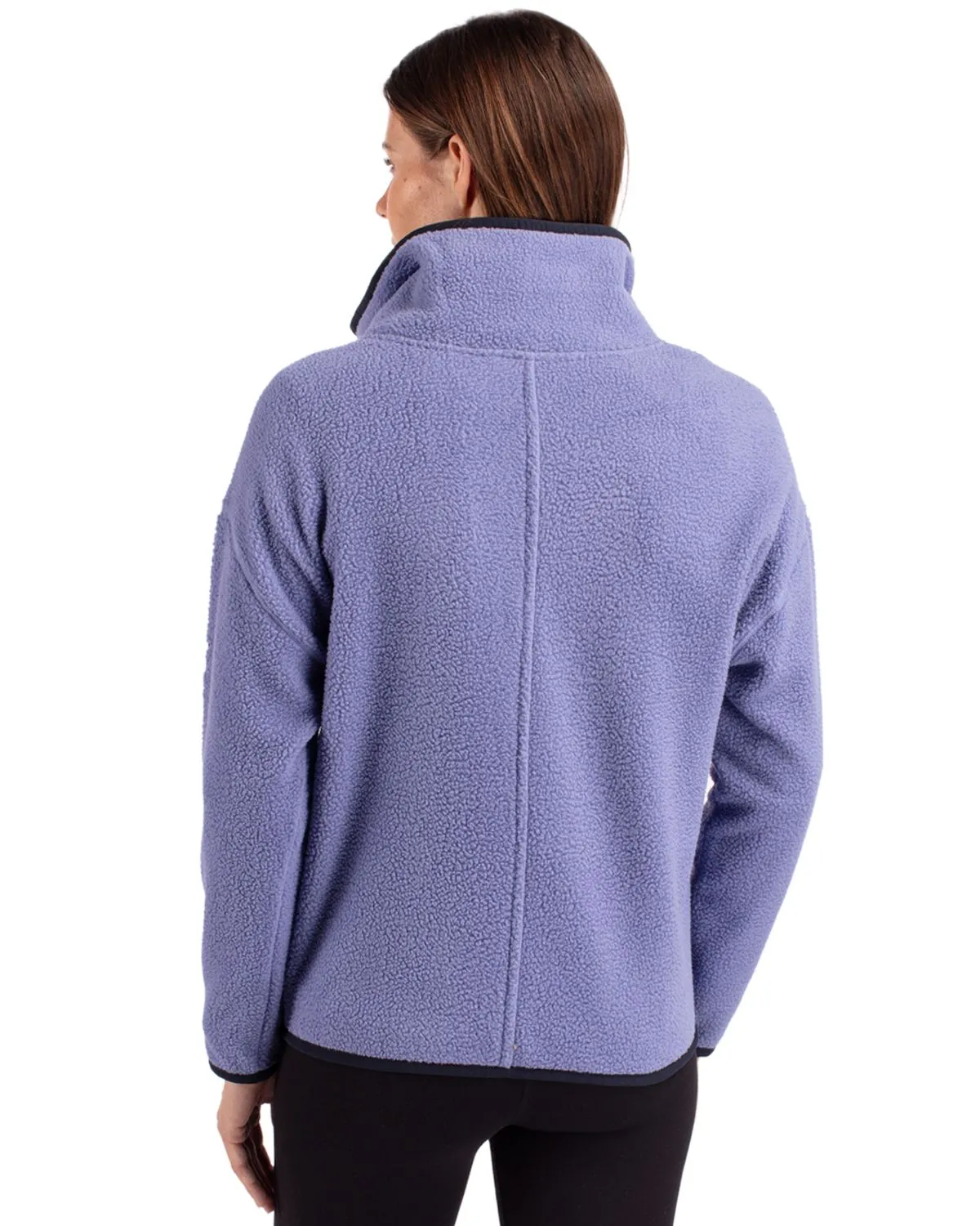 Ladies Cascade Eco Sherpa Half Zip Jacket