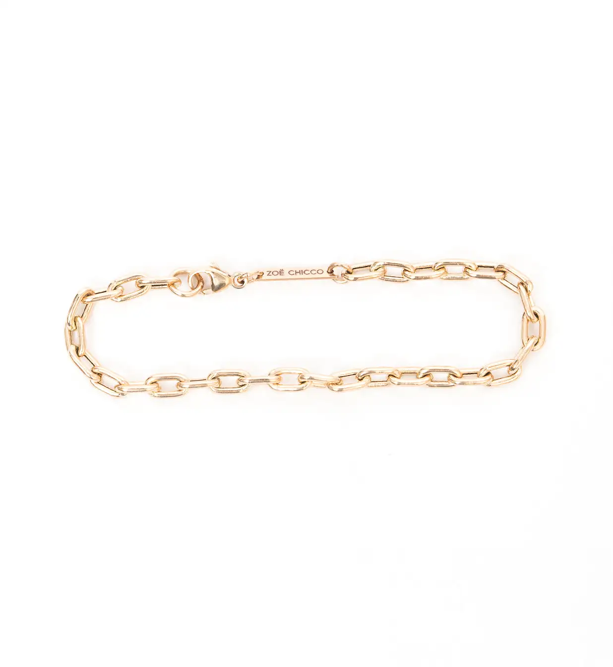 Large Square Oval Chain Bracelet