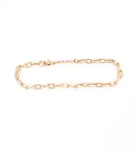 Large Square Oval Chain Bracelet