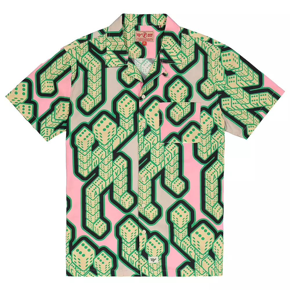 Mami Wata Colour Dice Robot SS Woven Button Up