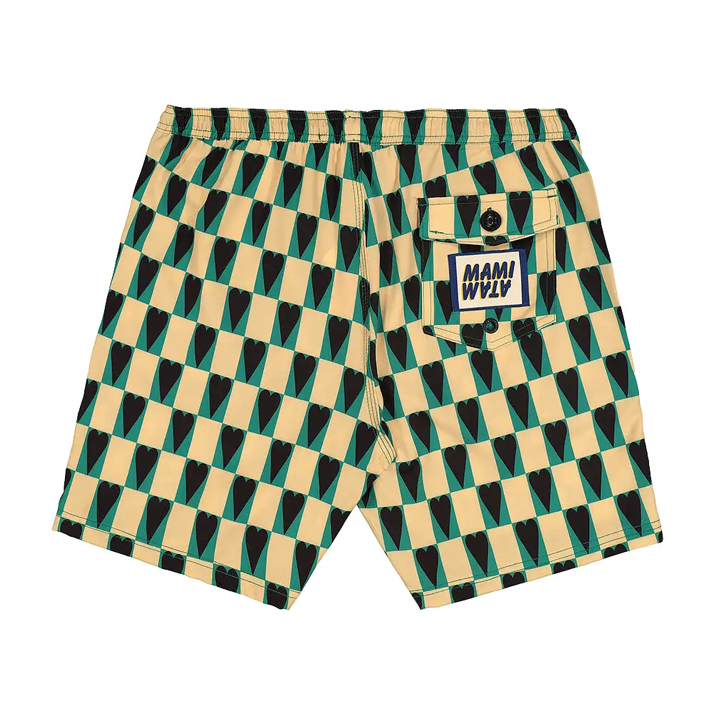 Mami Wata Heart Check Surf Short