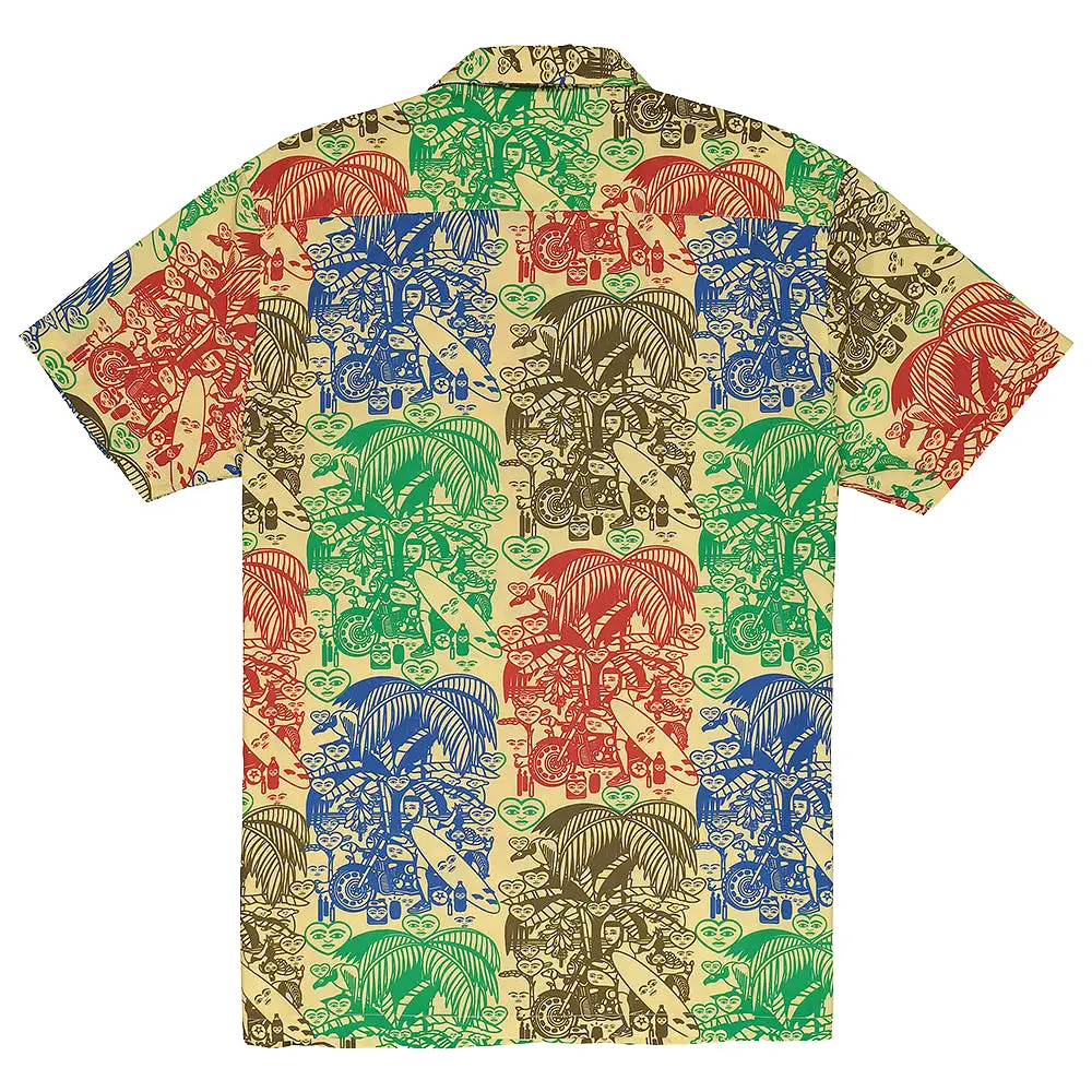 Mami Wata Motorbike SS Woven Button Up